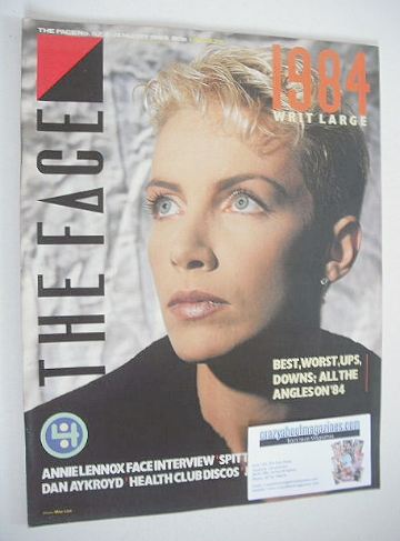 The Face magazine - Annie Lennox cover (January 1985 - Issue 57)