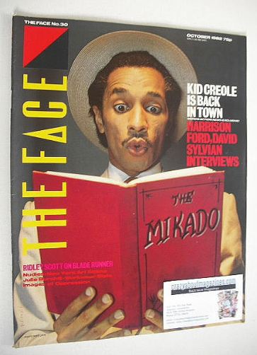 <!--1982-10-->The Face magazine - Kid Creole cover (October 1982 - Issue 30