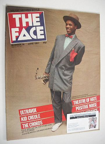<!--1981-06-->The Face magazine - Ranking Roger cover (June 1981 - Issue 14