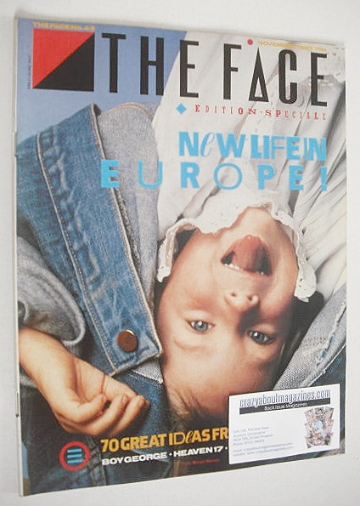 <!--1983-11-->The Face magazine - New Life In Europe cover (November 1983 -