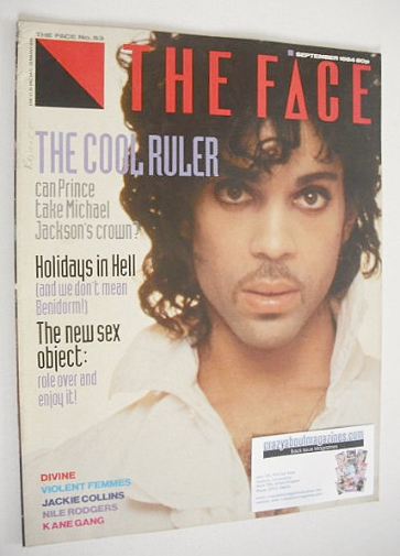 The Face magazine - Prince cover (September 1984 - Issue 53)