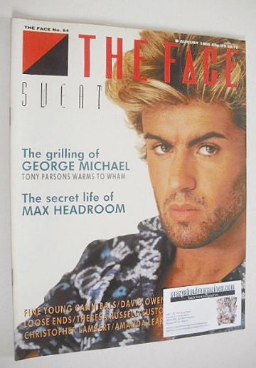 The Face magazine - George Michael cover (August 1985 - No. 64)