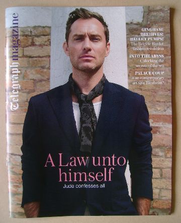 Telegraph magazine - Jude Law cover (8 October 2016)