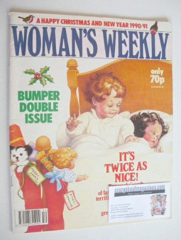 <!--1990-12-25-->Woman's Weekly magazine (25 December 1990 - Christmas/New 
