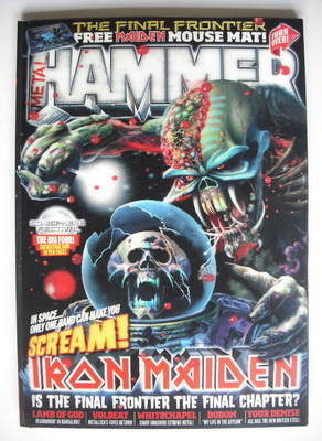 Metal Hammer magazine - Iron Maiden cover (Summer 2010)