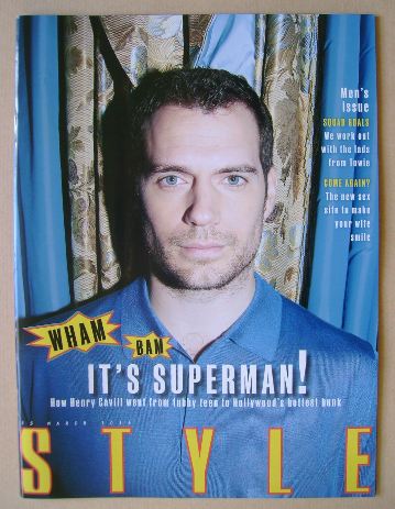 <!--2016-03-13-->Style magazine - Henry Cavill cover (13 March 2016)