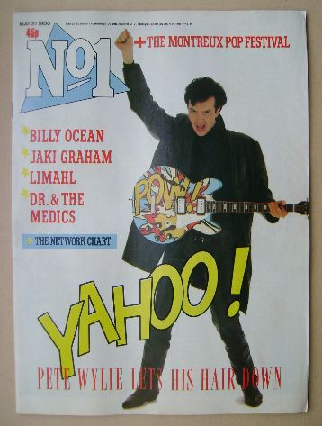 No 1 Magazine - Pete Wylie cover (31 May 1986)