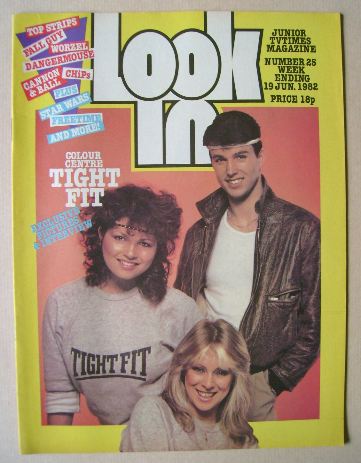 Look In magazine - Tight Fit cover (19 June 1982)