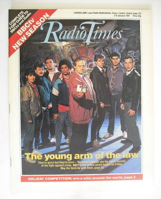 Radio Times magazine - Rockliffe's Babies cover (3-9 January 1987)