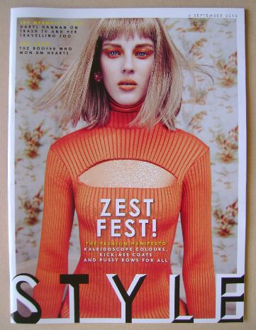 Style magazine - Zest Fest cover (6 September 2015)