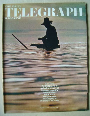 The Daily Telegraph magazine - Islands cover (27 November 1970)