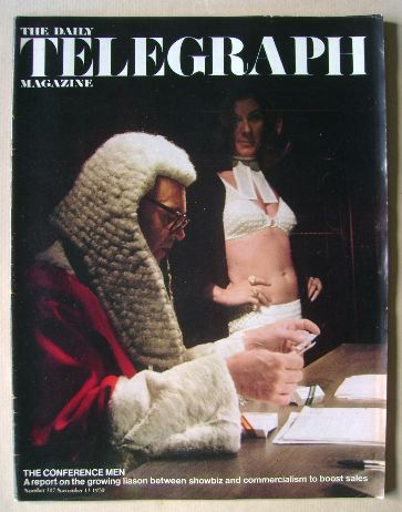 The Daily Telegraph magazine - The Conference Men cover (13 November 1970)
