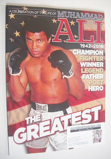 A Celebration Of The Life of Muhammad Ali magazine (2016)