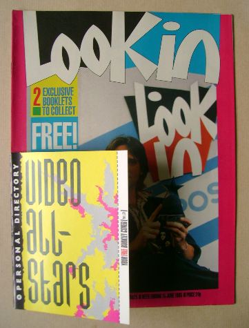 Look In magazine - Michael Praed cover (15 June 1985)