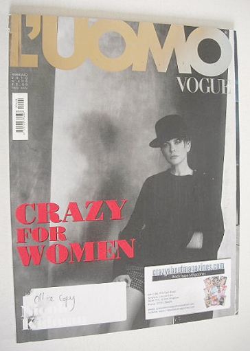 <!--2010-02-->L'Uomo Vogue magazine - February 2010 - Nicole Kidman cover