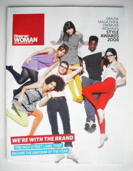 Observer Woman magazine - We're With The Brand cover (December 2008)