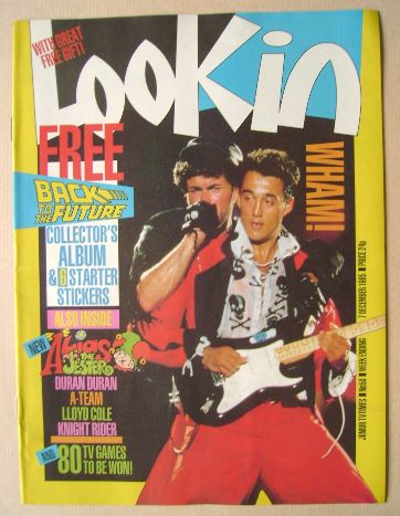 Look In magazine - Wham! cover (7 December 1985)
