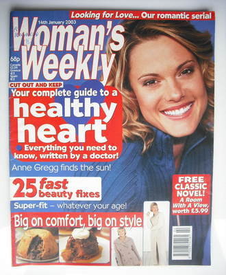 Woman's Weekly magazine (14 January 2003)