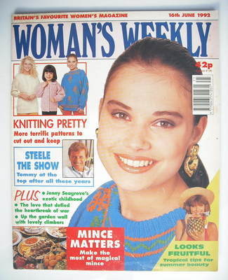 Woman's Weekly magazine (16 June 1992)