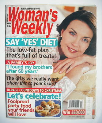 Woman's Weekly magazine (1 December 1998)