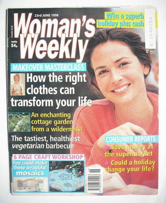 Woman's Weekly magazine (23 June 1998)