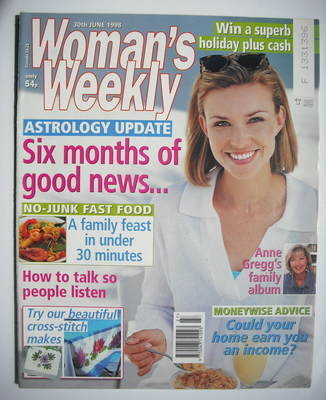 Woman's Weekly magazine (30 June 1998)