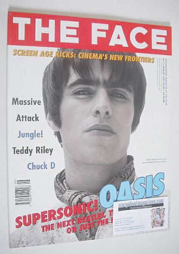 The Face magazine - Liam Gallagher cover (August 1994 - Volume 2 No. 71)