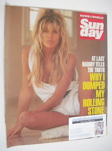 Sunday magazine - 14 December 1986 - Mandy Smith cover