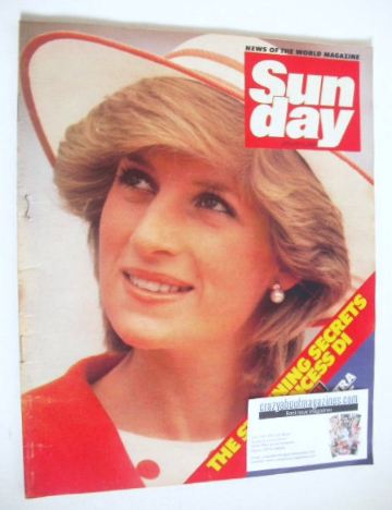 Sunday magazine - 8 January 1984 - Princess Diana cover