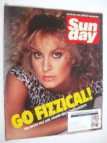 Sunday magazine - 5 February 1984 - Jay Aston cover