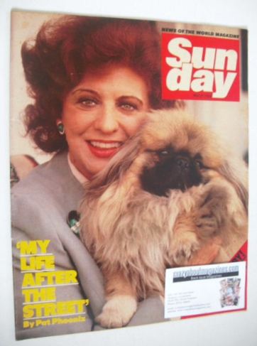 Sunday magazine - 27 May 1984 - Pat Phoenix cover