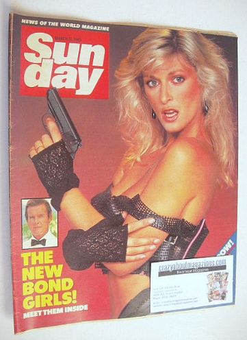 Sunday magazine - 31 March 1985 - Sian Adey-Jones cover
