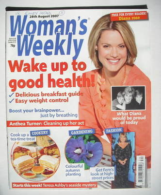 Woman's Weekly magazine (28 August 2007 - British Edition)