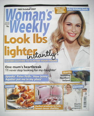 Woman's Weekly magazine (16 October 2007 - British Edition)