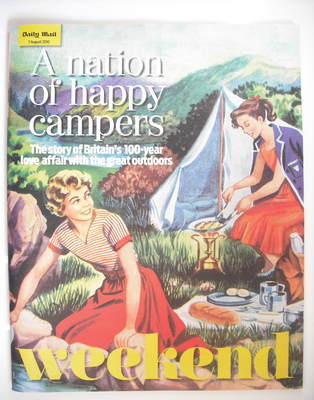 Weekend magazine - Happy Campers cover (7 August 2010)