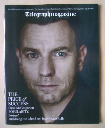 Telegraph magazine - Ewan McGregor cover (12 November 2016)