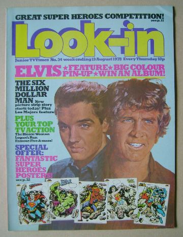 Look In magazine - 19 August 1978