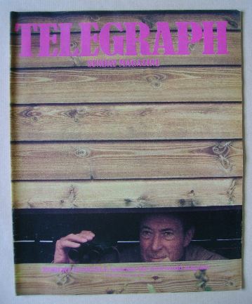 The Sunday Telegraph magazine - Robert Dougall cover (24 October 1976)