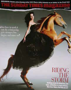 The Sunday Times magazine - Nancy Dell'Olio cover (10 July 2005)