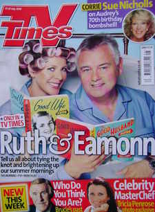 <!--2010-07-17-->TV Times magazine - Ruth Langsford and Eamonn Holmes cover