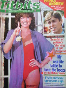 <!--1980-04-26-->Titbits magazine - Linda Gray cover (26 April 1980)
