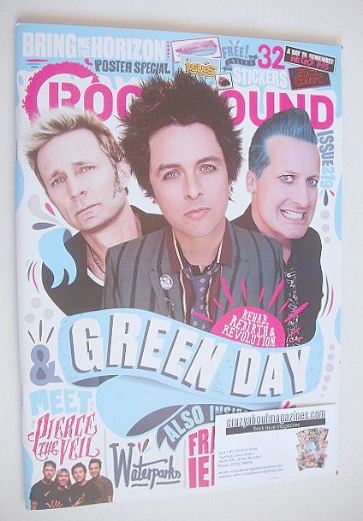 Rock Sound magazine - Green Day cover (November 2016)
