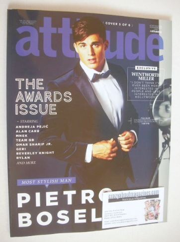 Attitude magazine - Pietro Boselli cover (November 2016)
