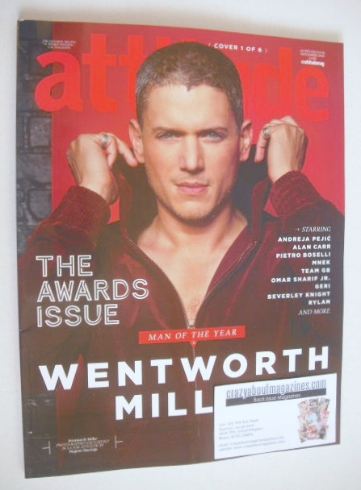 Attitude magazine - Wentworth Miller cover (November 2016)