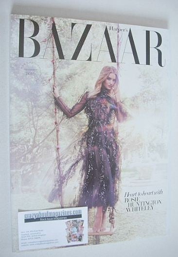 Harper's Bazaar magazine - September 2016 - Rosie Huntington Whiteley cover (Subscriber's Issue)