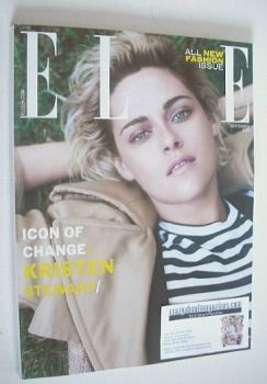 British Elle magazine - September 2016 - Kristen Stewart cover (Subscriber's Edition)