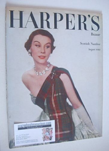 <!--1950-08-->Harper's Bazaar magazine - August 1950