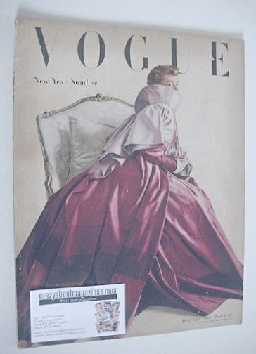 <!--1949-01-->British Vogue magazine - January 1949 (Vintage Issue)