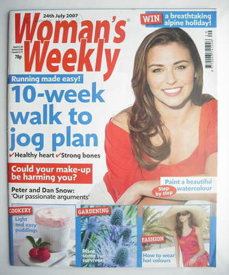 Woman's Weekly magazine (24 July 2007 - British Edition)