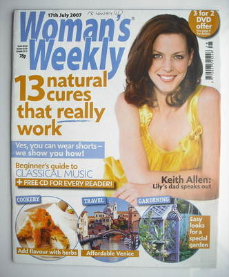 Woman's Weekly magazine (17 July 2007 - British Edition)